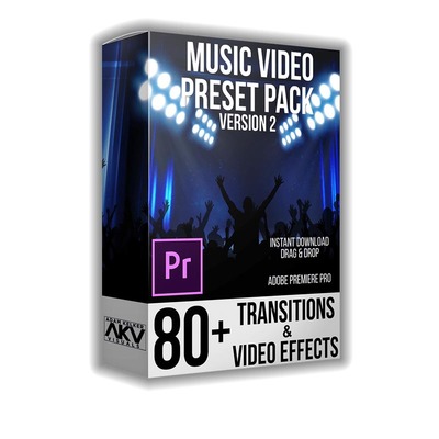 AKVSTUDIOS出品 8套PR转场预设合集，点亮你的数字广告创意